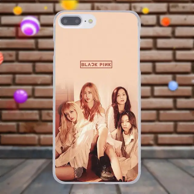Black Pink Blackpink K pop Kpop Collage For Apple iPhone X 4 4S 5 5C SE
